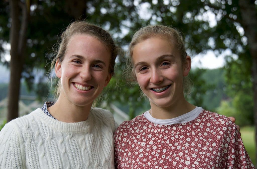 Becky and Abby sisters