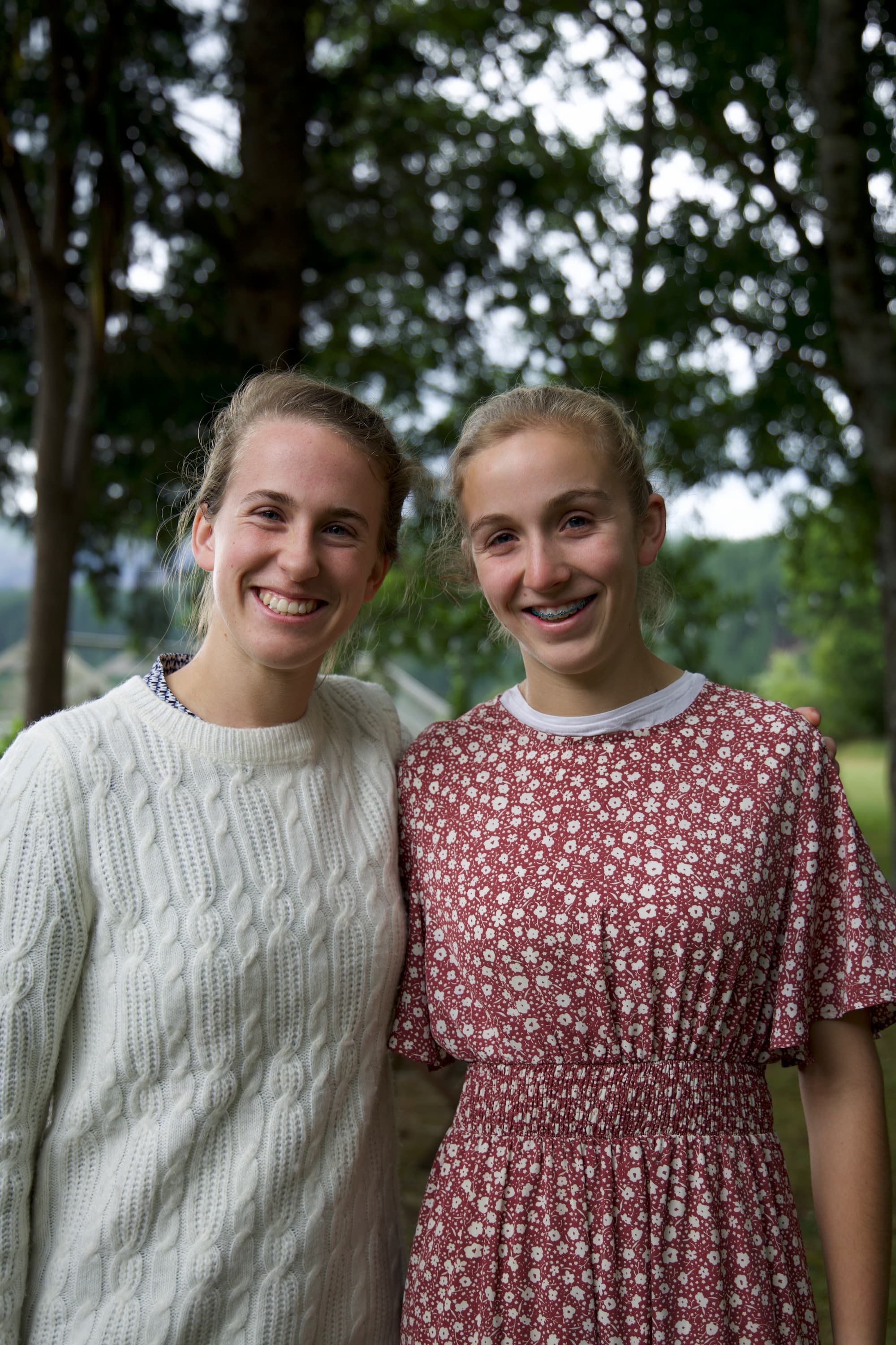 Becky and Abby sisters