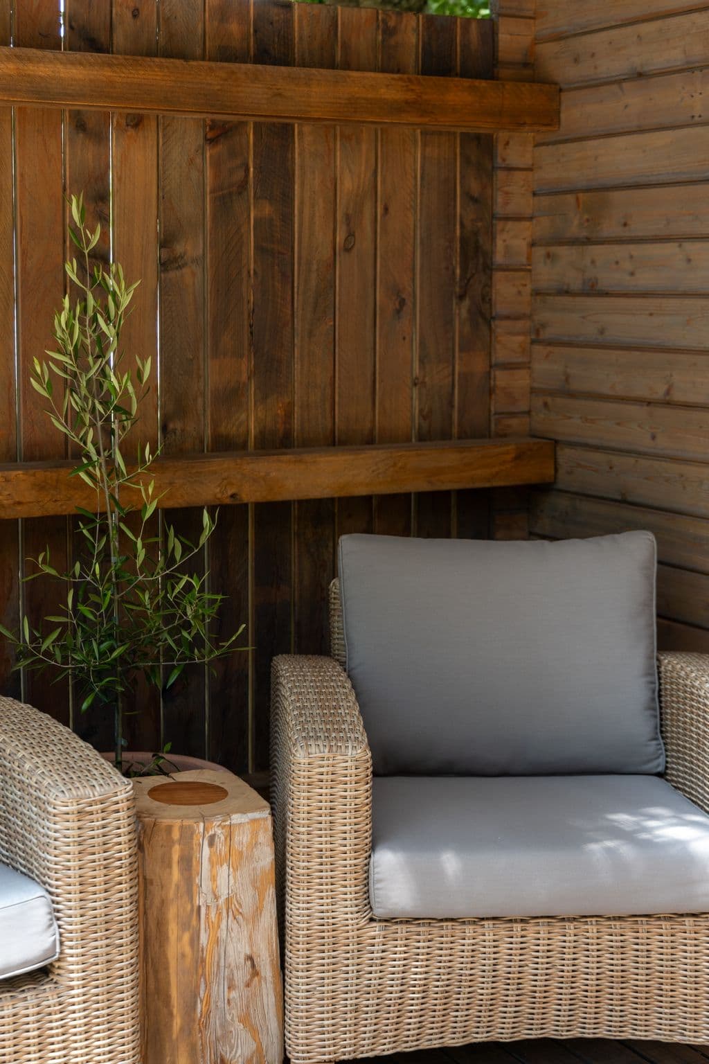 Handcrafted timber chalets - unique rural accommodation at Mohaka River Farm in Hawke's Bay