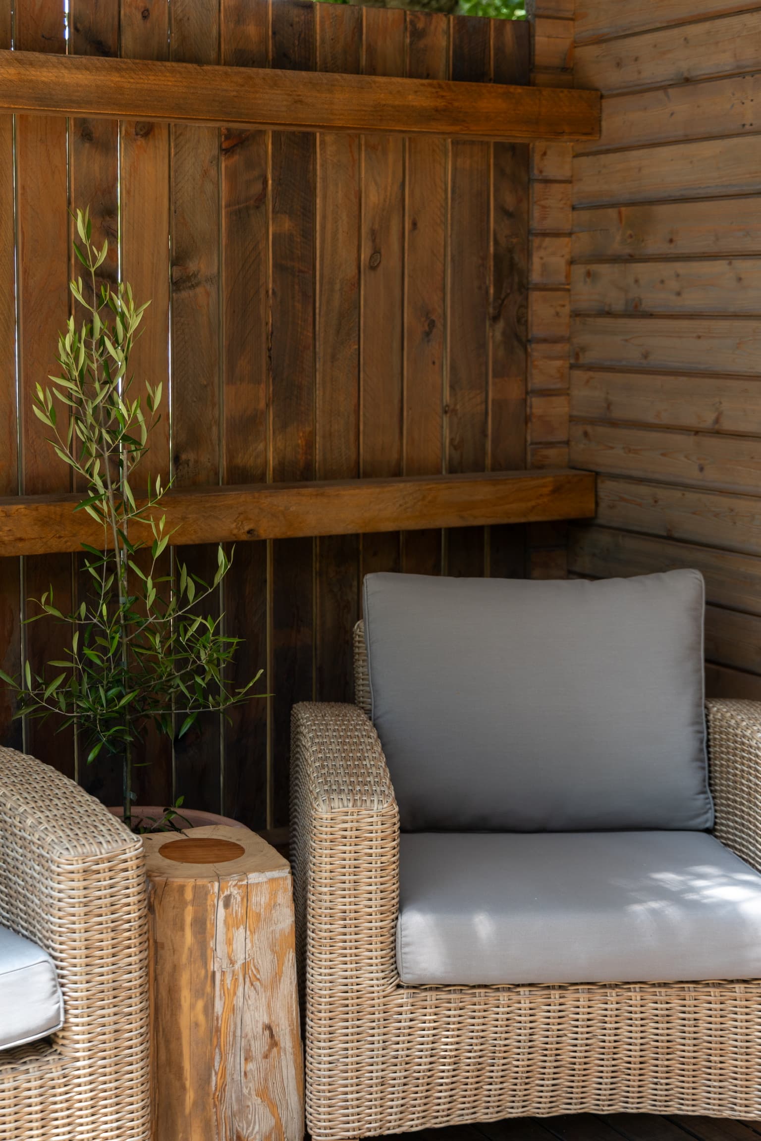 Handcrafted timber chalets - unique rural accommodation at Mohaka River Farm in Hawke's Bay
