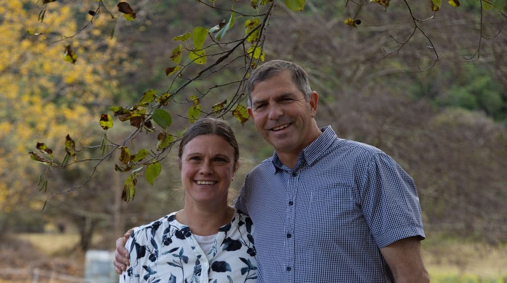 Pete and Tammy, Mohaka River Farm