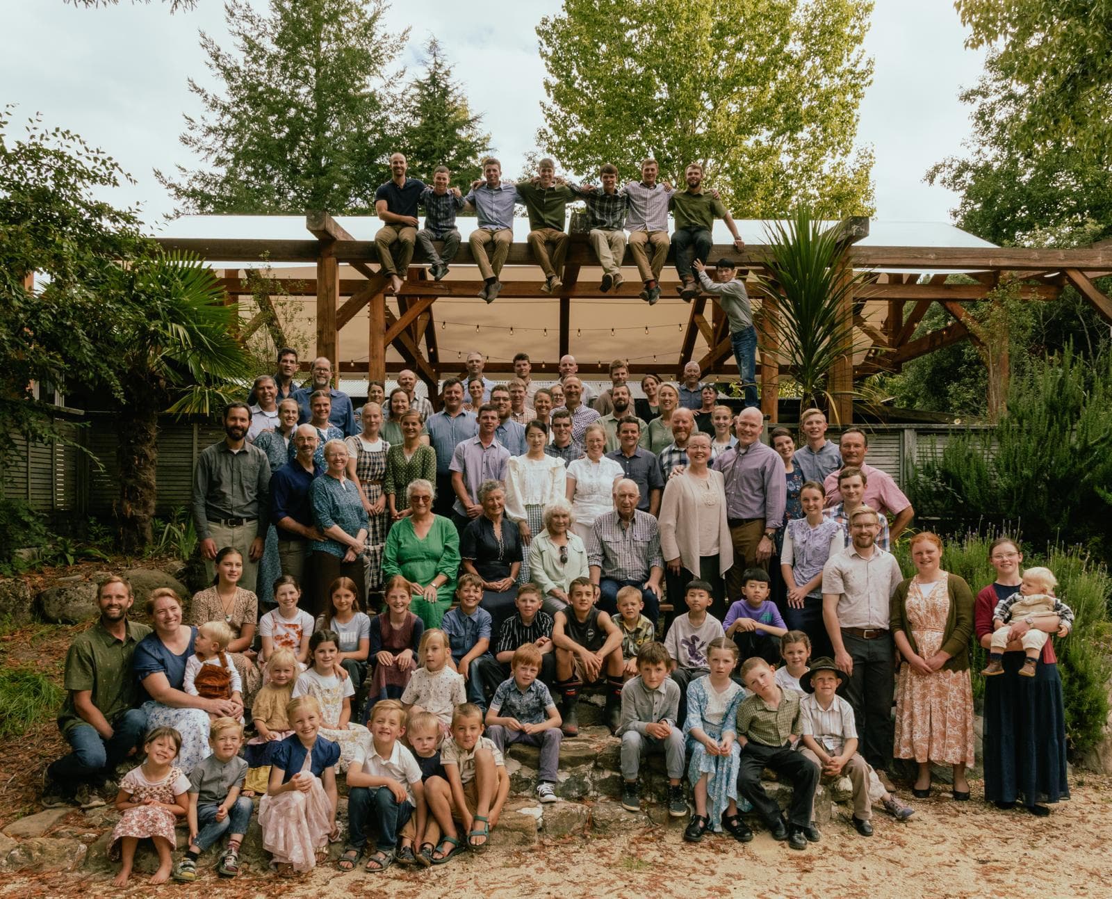 Family reunion venue following an incredible wedding weekend. Hake's Bay, 2026