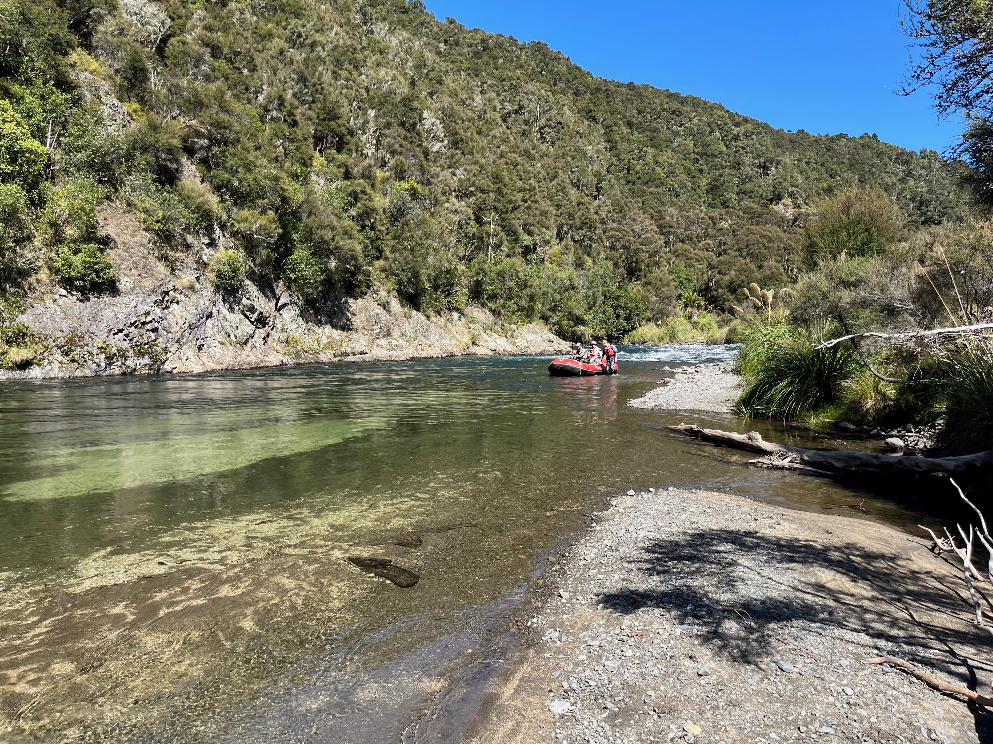 Raft fishing or whitewater rafting for corporate events