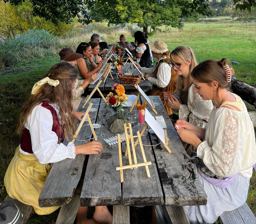 A wedding venue near Taupo that offers the most activities for friends and family to enjoy during multi-day wedding celebrations - from outdoor adventures like fishing to crafts like watercolour painting and knife making