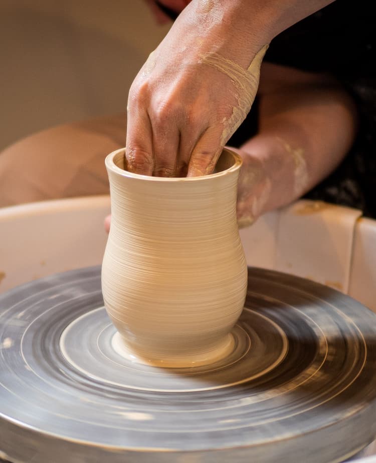 Pottery classes at Mohaka River Farm, Hawke's Bay
