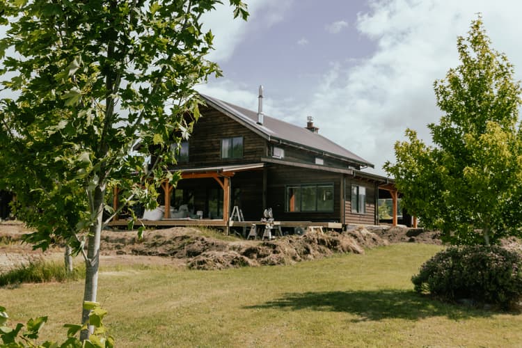 Barn home tour inside a real post and beam home
