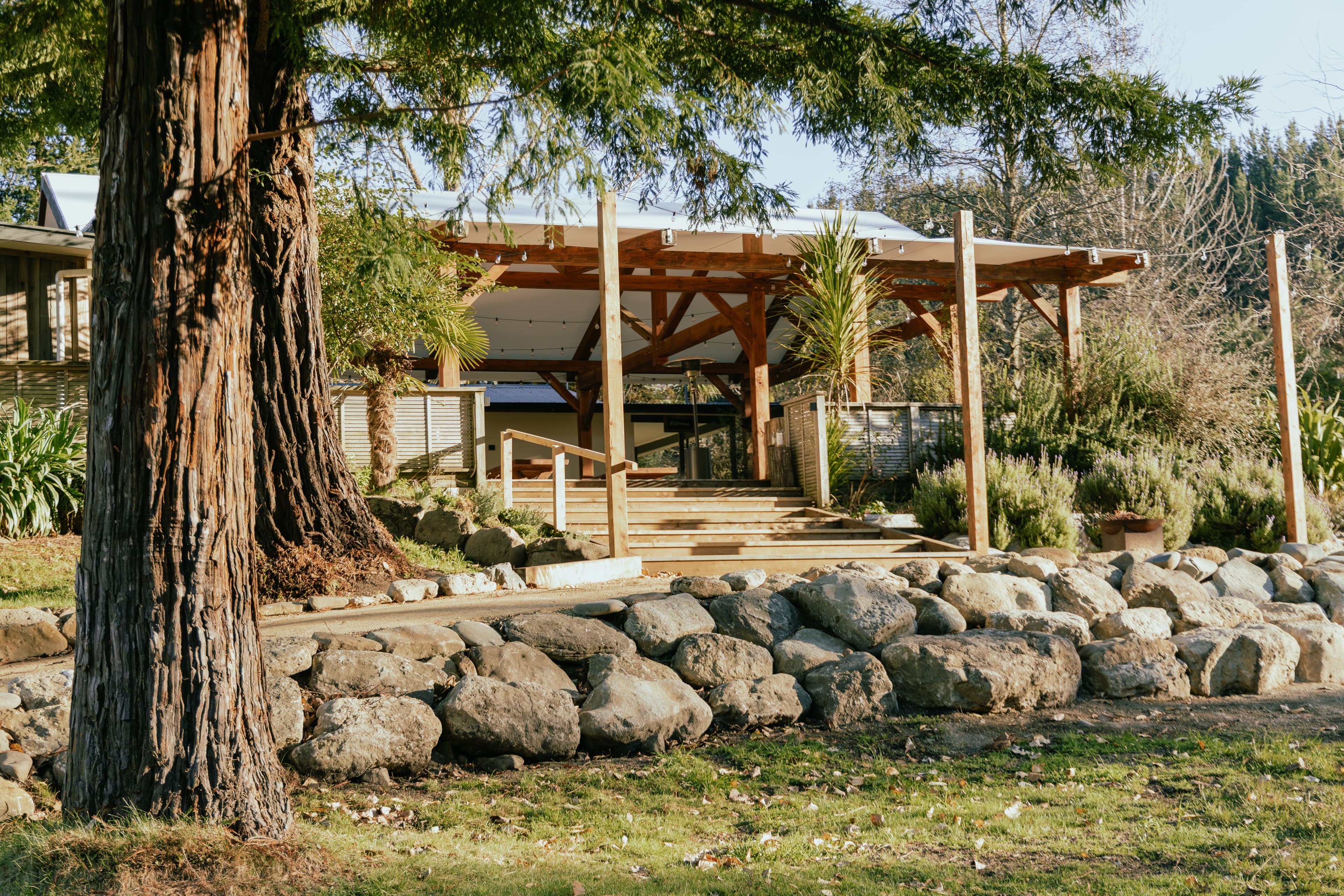 All-inclusive style dry hire wedding venue with flexible packages and unique guest experiences in Hawke's Bay
